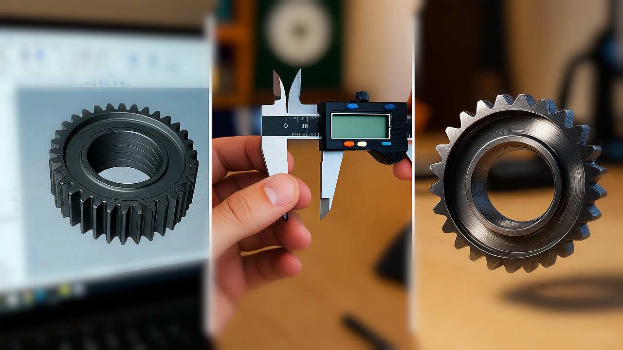 Step-by-step 3D printing workflow